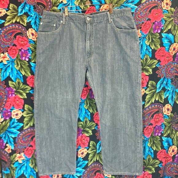 MEN'S LEVIS PANTS 559 ™ RELAXED STRAIGHT FIT MENS SIZE 44X30 GREY JEAN PANTS - Picture 1 of 3
